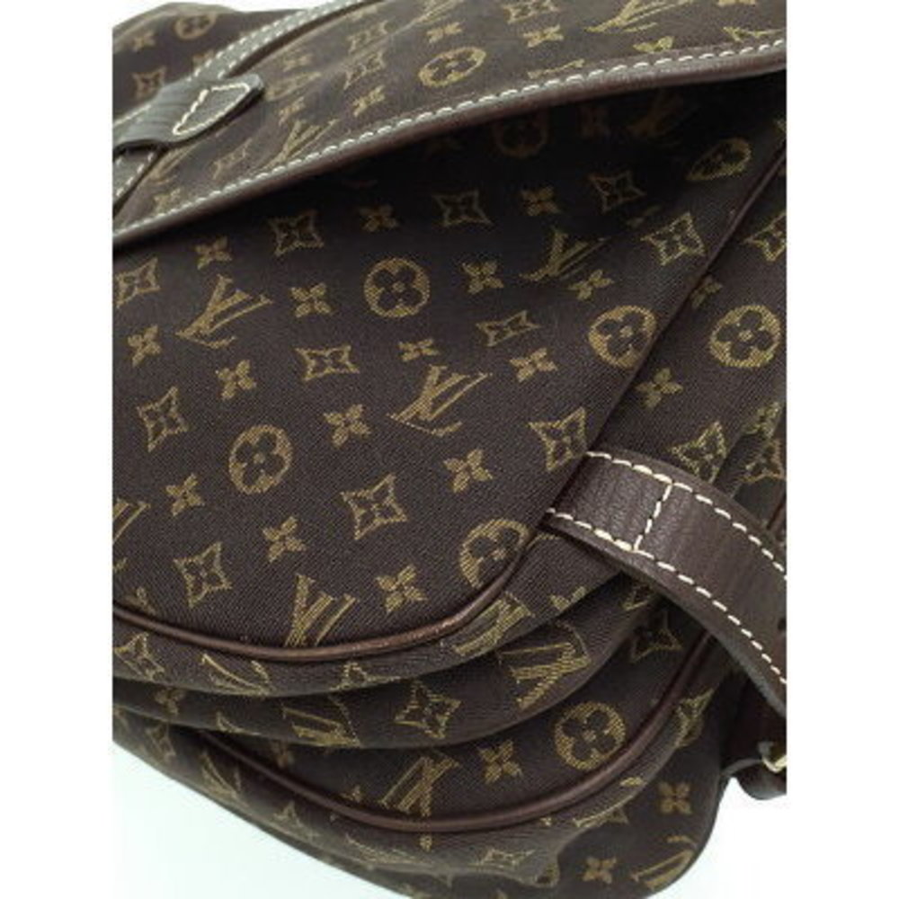 Louis Vuitton Monogram LIn Saumur Shoulder Bag - Picture 7 of 8